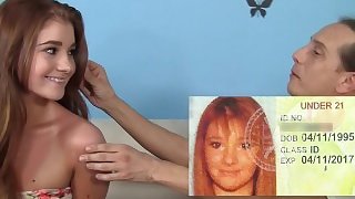 Cute 18-year-old's 1st Time Getting Fucked On Camera