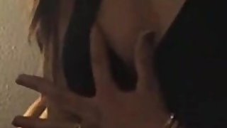 Honeymoon couple wie striptease dirty talking